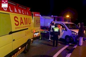 Un home resulta ferit en un accident de trànsit a L'Alcora