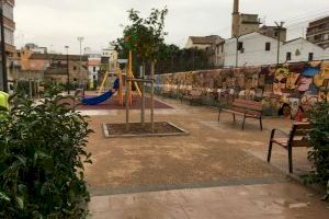 Finalizan las obras del  nuevo Jardín Joan Reus Parra en el pueblo valenciano de La Torre