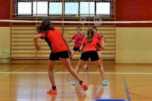 Aspe acoge los juegos escolares autonómicos de bádminton este sábado