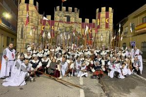 Grandísimo boato de las Fiestas de Petrer y Elda en Monforte del Cid