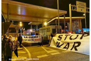 Asalto pacífico al Puerto de Sagunto por la llegada de un barco cargado de armas