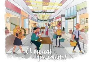 Música en directo, catas y actividades infantiles amenizarán el relanzamiento del Mercat Central como gastromercado