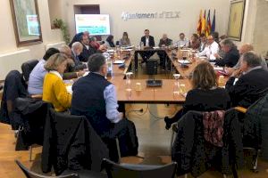 El alcalde de Elche presenta los presupuestos al Consejo Social