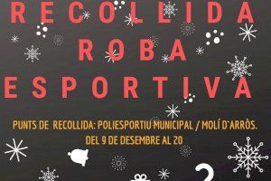 Comienza la recogida de ropa deportiva para los refugiados saharauis en Almenara