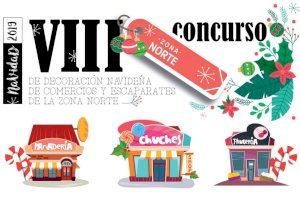 El Ayuntamiento de Alicante organiza el VIII Concurso de Decoración Navideña de comercios y escaparates de la Zona Norte