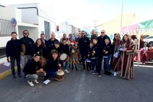 La ‘burreta’ torna a ser la gran protagonista del Mercat de Nadal del Poble Nou de Benitatxell