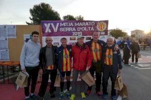 Nutrida representación del Club Atletismo Altea en la Mitja Marató Serra D’Oltà