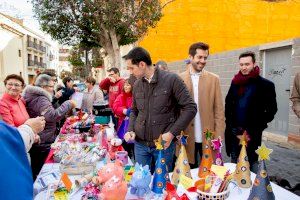 El Centro Ocupacional de Mislata instala su tradicional mercadillo de Navidad