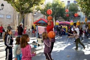 Comienza el programa deportivo navideño con una jornada infantil en la plaza mayor de Aspe