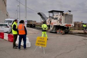 El Polígono Camí a la Mar mejora sus infraestructuras gracias a las dotaciones del IVACE