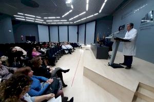 El Hospital General Universitario de Elche acoge su tradicional homenaje a los jubilados del año del Departamento