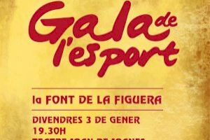 La Font de la Figuera reconocerá el deporte local en la Gala de l’Esport