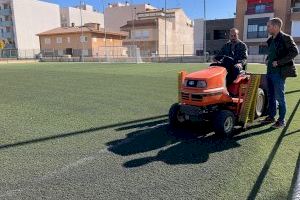 Conclou el canvi de la gespa de Boqueres per a obrir el camp el 8 de gener a Almassora