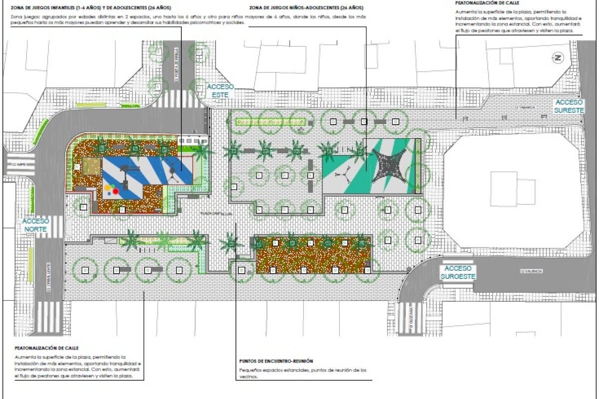 El Ayuntamiento de Alicante aprueba renovar la Plaza Castellón y peatonaliza parte del entorno para fomentar su movilidad duplicando su superficie