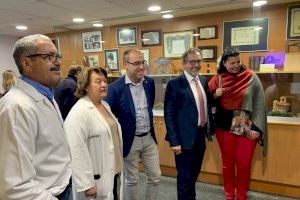 El president de la Diputació visita el tradicional pessebre del Consorci Hospitalari Provincial de Castelló