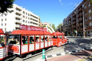 El Tren de Nadal ja recorre els carrers de Paiporta