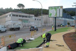 El polígon Santiago Payá d'Alcoi millorarà la seua zona verda