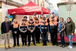 Protecció Civil d'Almussafes recull aliments i joguets per a les persones necessitades