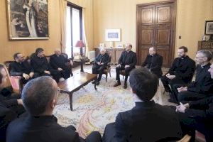 El Cardenal recibe a los sacerdotes valencianos residentes en Roma