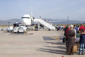 L'aeroport de Castelló augmenta un 7% la xifra de passatgers en 2019