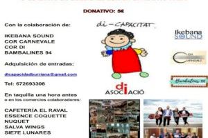 El comienzo de año más solidario: Burriana celebra una gala a favor de la Asociación Di-Capacitat