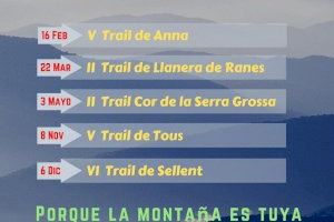 Sellent y Tous volverán a acoger citas del Circuito Comarcal de Trail