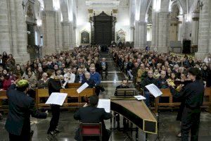 Un millar de personas acuden al concierto navideño del Cabanilles Consort en la Catedral de Valencia