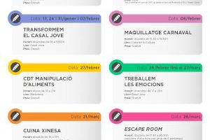 El Casal Jove presenta la programació per al 1er trimestre de l'any - (foto 3) El Casal Jove presenta la programació per al 1er trimestre de l'any - (foto 3)
