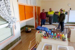 Ontinyent inicia un pla d'actuacions als col·legis públics amb els efectius de la “Brigada DANA” Ontinyent inicia un pla d'actuacions als col·legis públics amb els efectius de la “Brigada DANA”