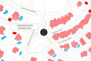 El Poble Nou de Benitatxell millorarà la seguretat viària en la intersecció de la zona Magnolias amb una rotonda