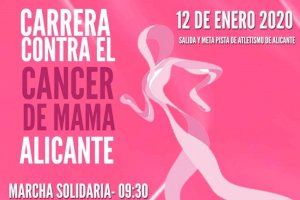 Alicante se prepara para la III Carrera Solidaria contra el Cáncer de Mama el próximo domingo, 12 de enero