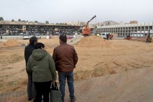 En marcha la construcción de nuevos nichos en el Cementerio Municipal de Villena