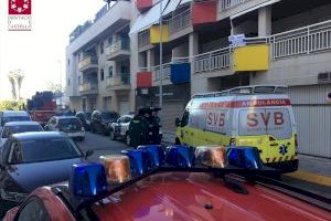 Rescaten a una anciana en l'incendi de la seua vivenda a Burriana Rescaten a una anciana en l'incendi de la seua vivenda a Burriana
