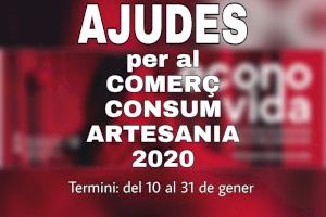 La Generalitat obri la convocatòria d'ajudes al comerç, artesania i consum a Vinaròs