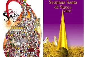 Les Falles i la Setmana Santa de Sueca 2020 ja coneixen els seus cartells anunciadors