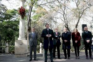 Ximo Puig reivindica la figura de Manuel Broseta como símbolo de la lucha por la democracia y la convivencia