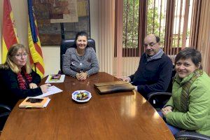 Patricia Puerta rep l’Associació Pastoral Penitenciària de Castelló