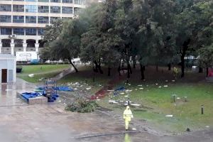 El PSOE denuncia "la falta de previsión" del PP ante el fuerte temporal en Benidorm