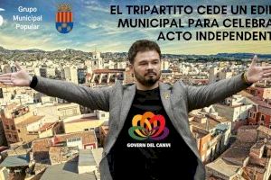 PP: "El Tripartito cede un edificio municipal para celebrar un acto independentista de Rufián en el que tildan a Espala de 'país represor'"