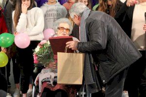 Burriana homenatja Mercedes Fayos Carbó en el seu centenari