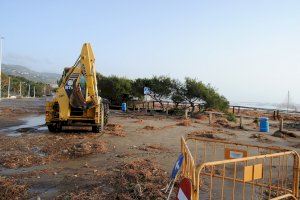 El Ayuntamiento de Alcalà-Alcossebre se centra en hacer transitable el camino L’Atall tras el temporal