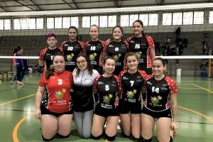 Triple victoria del Club Voley La Nucía en liga