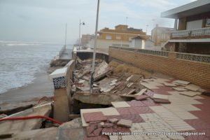 El Ayuntamiento de Sueca prioriza reparar los servicios básicos seriamente dañados por el temporal