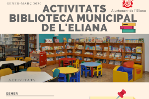 La Biblioteca Municipal de l´Eliana cierra el año con un balance positivo y adelanta novedades para 2020