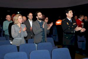 El alcalde de Sagunto felicita a la Policía Nacional en el acto de celebración del 196 aniversario del cuerpo de seguridad