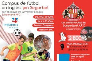 Segorbe será la sede de un campamento en inglés que traerá un equipo de la liga inglesa