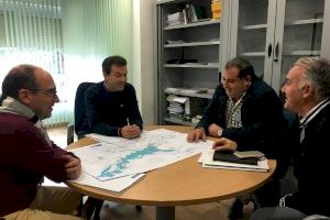 Infraestructuras pide a la CHS actuaciones de los cauces de los barrancos para evitar daños en situaciones de lluvias intensas en Orihuela