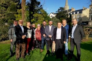 El alcalde y el concejal de Turismo y Fiestas de Crevillent visitan Fontenay-Le-Comte