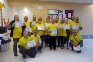 Entrega de trofeos del Torneo de Petanca de Otoño de la 3ª Edad de La Nucía