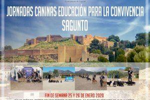 Sagunt contínua este cap de setmana amb les Jornades Canines d'Educació per a la Convivència